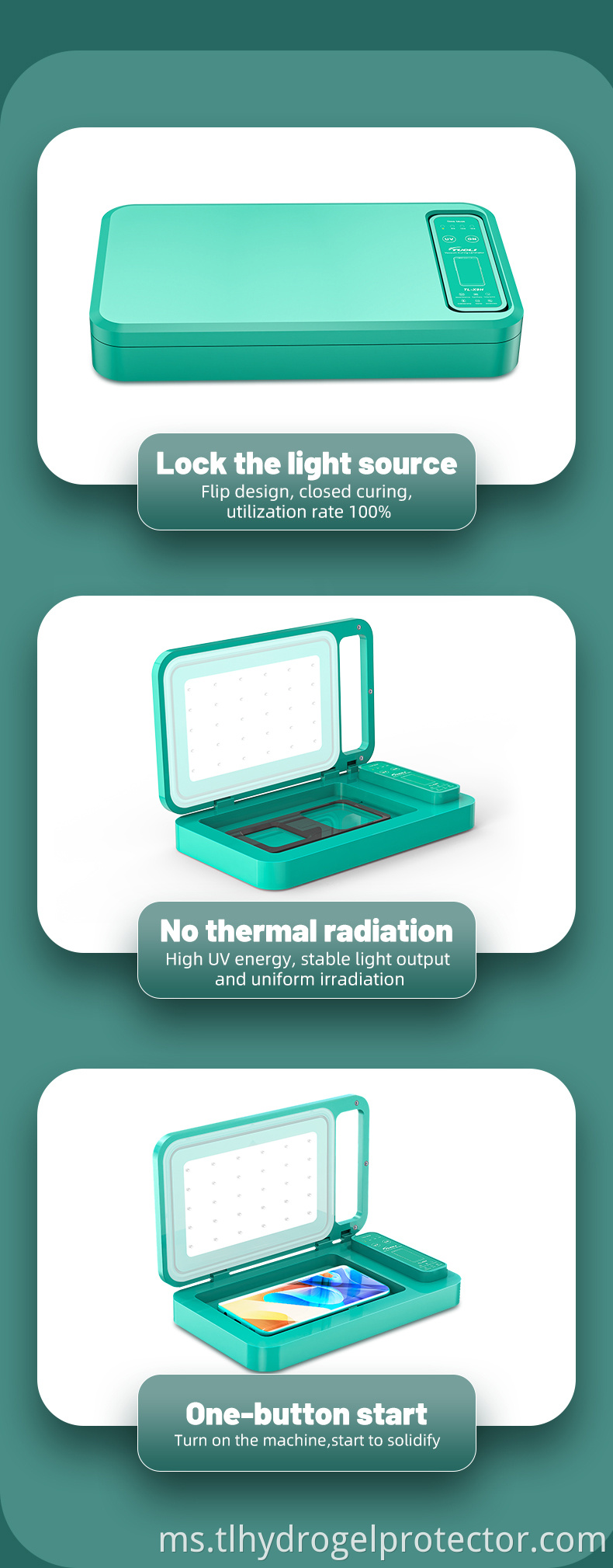 Mesin pengawetan vakum UV Uv Vacuum Curing Machine